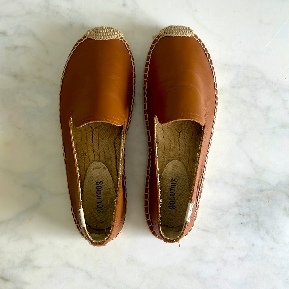 Soludos Leather Espadrilles